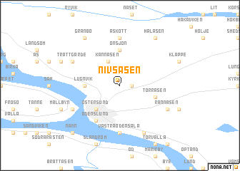 map of Nivsåsen