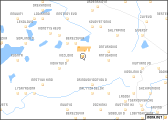 map of Nivy