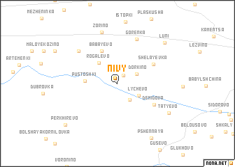 map of Nivy