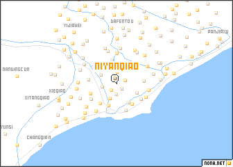 map of Niyanqiao