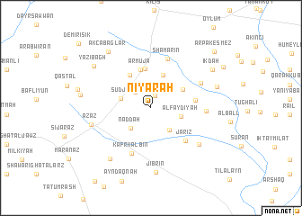 map of Niyārah