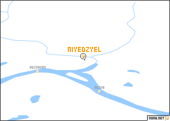 map of Niyedz\