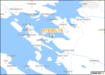 map of Niyemelya