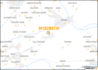 map of Niyozbotir