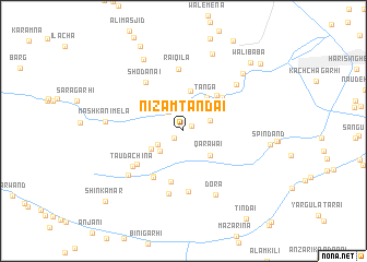 map of Nizām Tandai