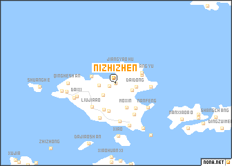 map of Nizhizhen