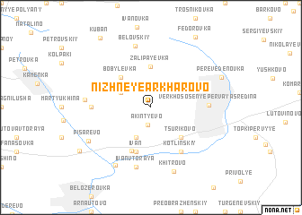 map of Nizhneye Arkharovo