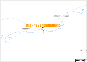 map of Nizhneye Nugushevo