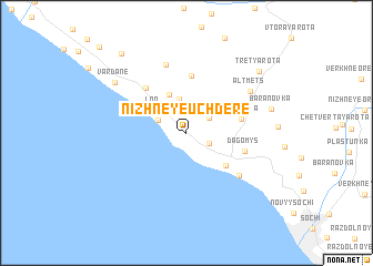 map of Nizhneye Uchdere