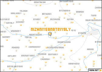 map of Nizhniye Anatriyaly