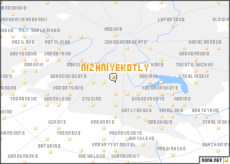 map of Nizhniye Kotly