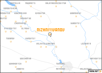 map of Nizhniy Ivanov