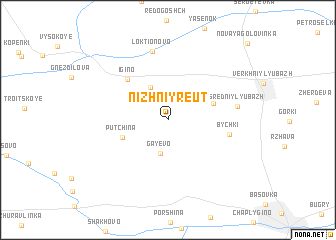 map of Nizhniy Reut