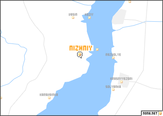 map of Nizhniy