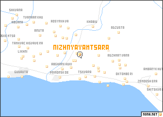 map of Nizhnyaya Mtsara