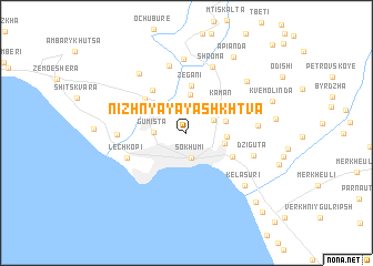 map of Nizhnyaya-Yashkhtva