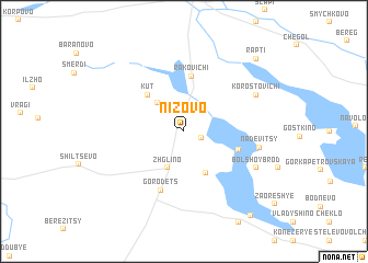 map of Nizovo