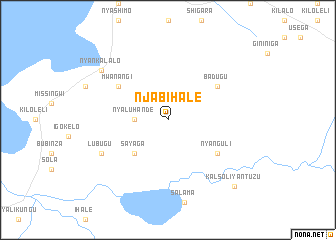 map of Njabihale