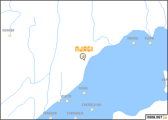 map of Njagi
