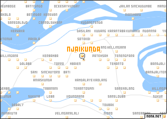 map of Njai Kunda