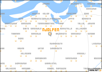 map of Njolfen