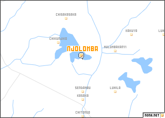 map of Njolomba