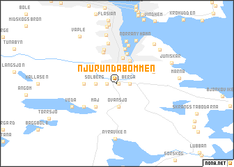 map of Njurundabommen