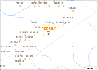 map of Nkabila