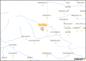 map of Nkadi