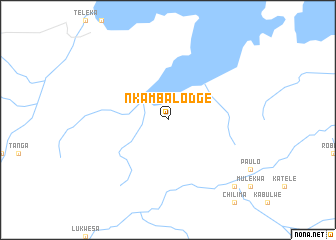 map of Nkamba Lodge