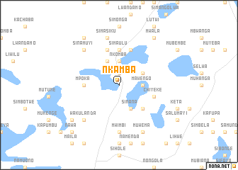 map of Nkamba