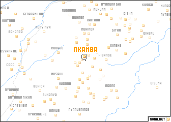 map of Nkamba