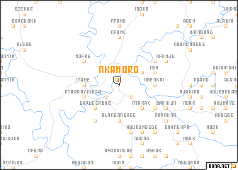 map of Nkamoro