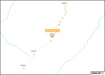 map of Nkanan