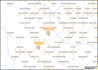 map of Nkek