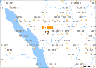 map of Nkese