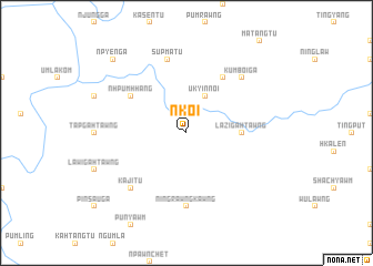 map of \