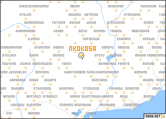 map of Nkokosa