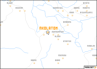 map of Nkolatom