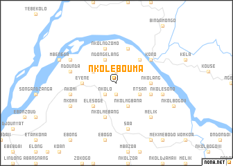 map of Nkolébouma