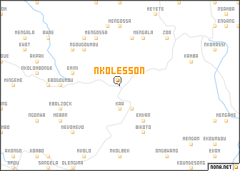 map of Nkolesson