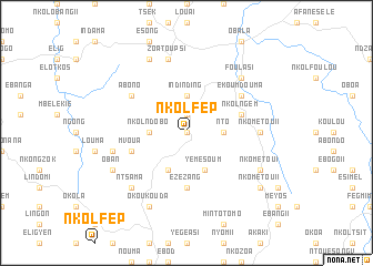 map of Nkolfep