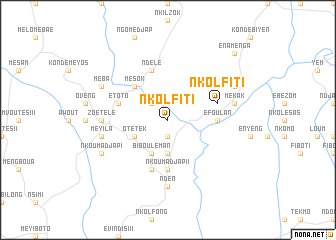 map of Nkolfiti