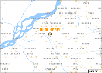 map of Nkolmébel