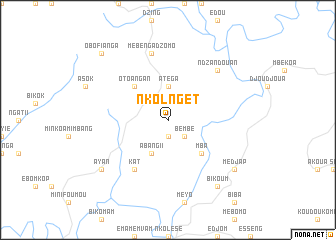 map of Nkolnget