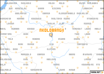 map of Nkolobang II