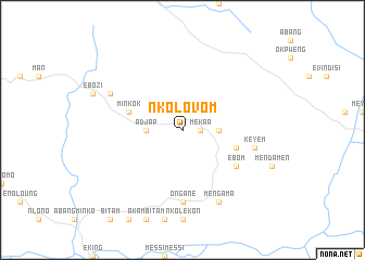 map of Nkolovom