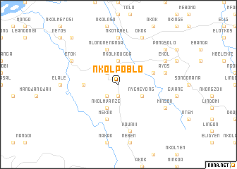 map of Nkolpoblo