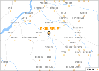 map of Nkolsélé