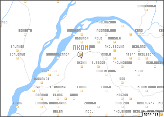 map of Nkom I